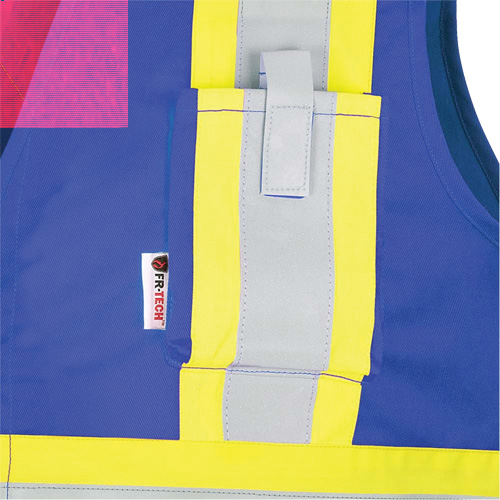 7730 Veste r&eacute;sistante aux arcs &eacute;lectriques FR-Tech, Petit, Bleu royal, 10 cal/cm² Pryde Industrial Inc.