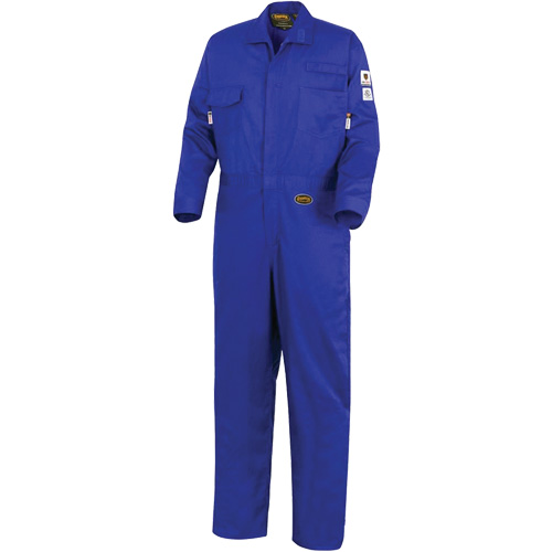 7779 Combinaison ignifuge r&eacute;sistant aux arcs &eacute;lectriques FR-Tech 88/12, Taille 36, Bleu royal Pryde Industrial Inc.