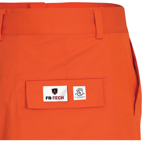 7763 FR-Tech&reg; 88/12 Arc Rated High-Visibility Safety Pants, 38, x 32, High Visibility Orange, 9.7 cal/cm² Pryde Industrial Inc.