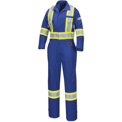 7704W Combinaison FR-Tech ignifuge/contre les arcs pour femme, Taille T-petit, Bleu royal, 10 cal/cm² Pryde Industrial Inc.