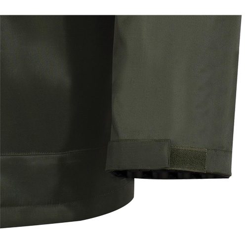 D8120J Nailhead Ripstop Tree Planter Hooded Jacket, Polyester/PVC, X-Small, Green Pryde Industrial Inc.