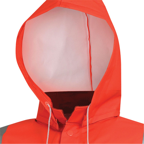 576J Veste de pluie ignifuge haute visibilit&eacute;, Petit, Orange haute visibilit&eacute; Pryde Industrial Inc.
