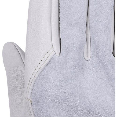 535G Gants de chauffeur beige, Petit, Paume en Cuir fleur de vache Pryde Industrial Inc.