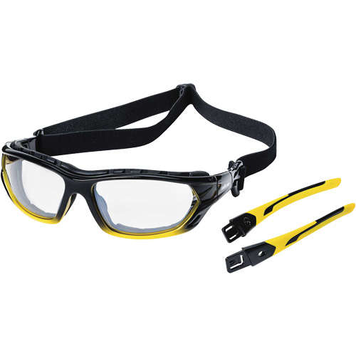 XPS530 Lunettes de s&eacute;curit&eacute; &eacute;tanches, Lentille Int&eacute;rieur/ext&eacute;rieur, Anti-&eacute;gratignures, ANSI Z87+/R&eacute;pond ou surpasse la norme CSA Z94.3 Pryde Industrial Inc.