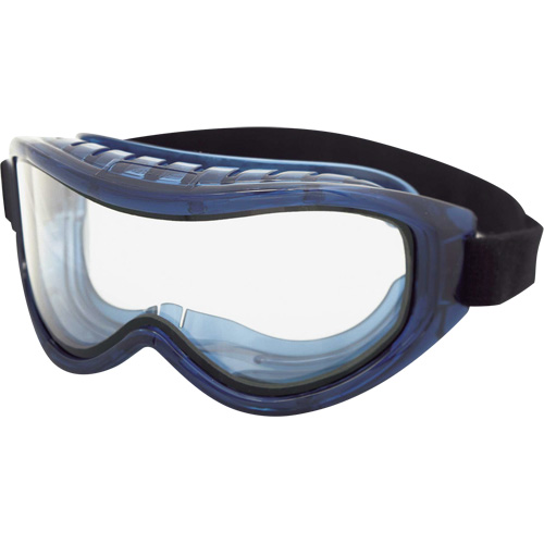 Odyssey II Industrial Dual Lens OTG Safety Goggles, Clear Lens, Anti-Fog/Anti-Scratch, Indirect Vent Pryde Industrial Inc.