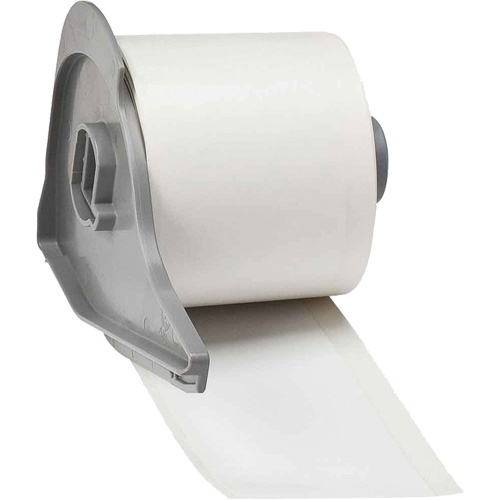 Multi-Purpose Matte Label Tape, Polypropylene, White, 2" Width Pryde Industrial Inc.