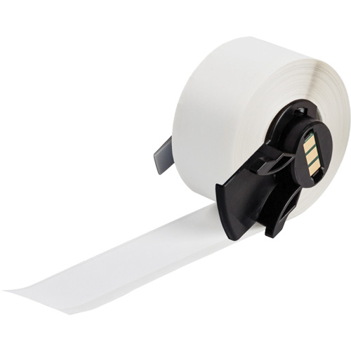 Multi-Purpose Label Tape, Vinyl, White, 1.9" Width Pryde Industrial Inc.