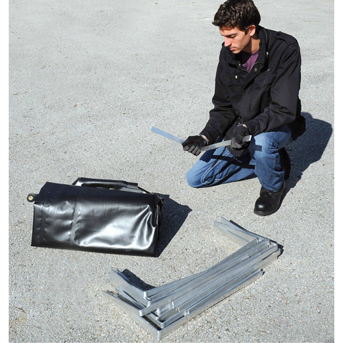 Ultra-550 Containment Sump&reg; Flexible Fuel Tank Container with Drain, 102" L x 72" W, 650 US gal. Capacity Pryde Industrial Inc.