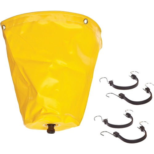 Ultra-Drip Diverter&reg; Pipe Drip Diverter, 1.5" L x 1.5" W, Vinyl Pryde Industrial Inc.