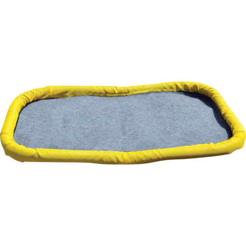 Large Ultra-Filter Pad, 3.3 US gal. Capacity, 5' W x 4' L x 3" H, Foam Wall Pryde Industrial Inc.