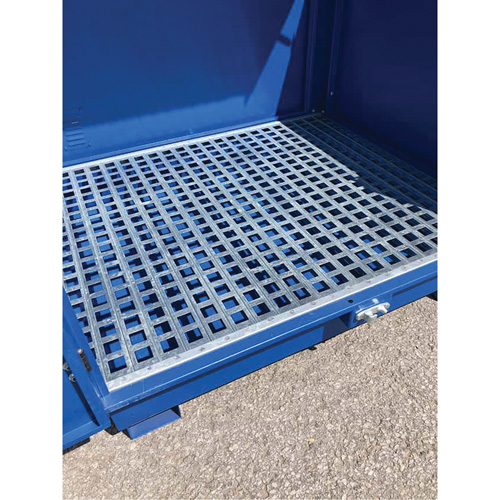 Ultra-Hard Top S4 Steel Spill Pallet, 61" L x 54.4" W x 52" H, 4700 lbs. Load Capacity Pryde Industrial Inc.