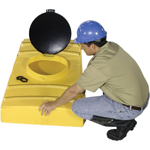 R&eacute;servoir dexpansion pour Ultra-Modular IBC Spill Pallets Pryde Industrial Inc.