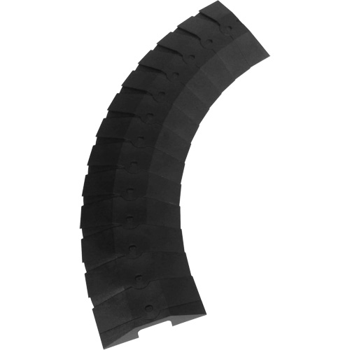 Medium Ultra-Sidewinder Cable Protection System&reg; with Endcaps, 33" x 9.8" x 1.4", 260 lbs. (0.13 tons) Pryde Industrial Inc.