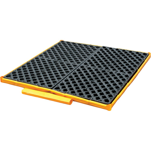 4-Drum Flexible Ultra-Spill Deck&reg; Bladder System, 110 US gal. Spill Capacity, 51" x 48" x 5" Pryde Industrial Inc.