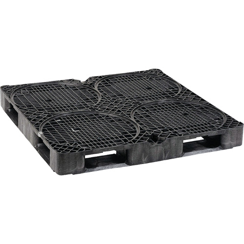 4-Drum Ultra-Spill King&reg; Drum Pallet (Only), 85 US gal. Spill Capacity, 48.8" x 48.8" x 5.5" Pryde Industrial Inc.
