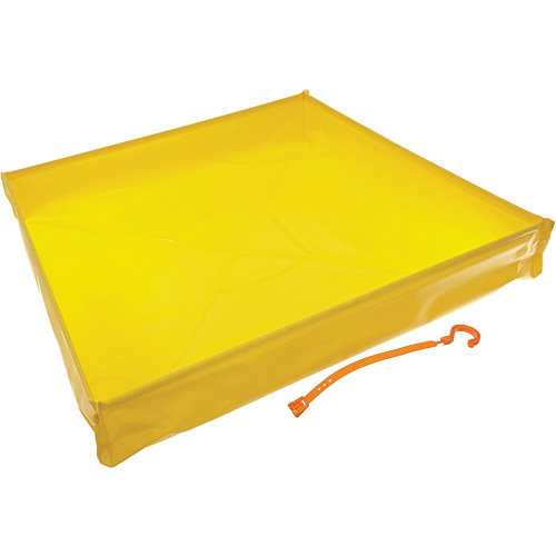 Flexible Ultra-Utility Tray&reg;, 30" L x 30" W x 4.8" H, 9.5 US gal. Spill Capacity Pryde Industrial Inc.