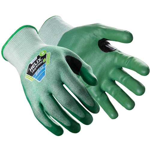 Gants r&eacute;sistants aux coupures Helix 3050, Taille 6/T-petit, Calibre 18, Rev&ecirc;tement Nitrile, Enveloppe en Polyester/Fibre de verre/PEHP, ASTM ANSI niveau A6 Pryde Industrial Inc.