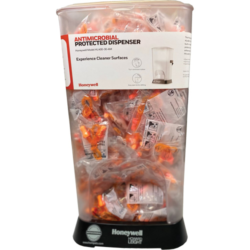 HL400 AM Corded Earplug Dispenser with TFP-30 Earplugs Canister Pryde Industrial Inc.