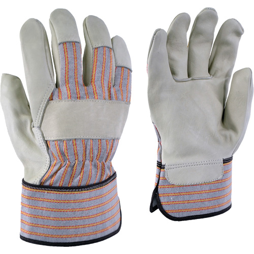 24-61 Striped Work Gloves, X-Small, Grain Cowhide Palm Pryde Industrial Inc.