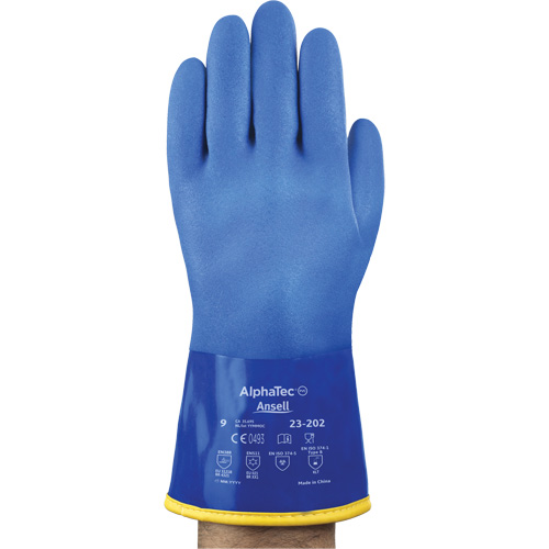 Gants jetables AlphaTec 23-202, Taille 8, 11,8" lo, Coton, Doublure en Molleton Pryde Industrial Inc.