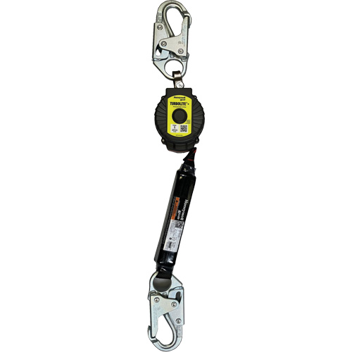 Limiteur de chute personnel TurboLite+ Miller, 6', Sangles, Stationnaire Pryde Industrial Inc.