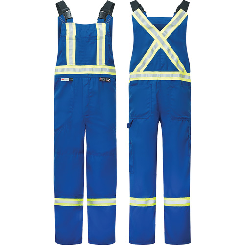 Salopette antistatique et ignifuge 6,5 oz Westex DH, Petit, Bleu royal Pryde Industrial Inc.