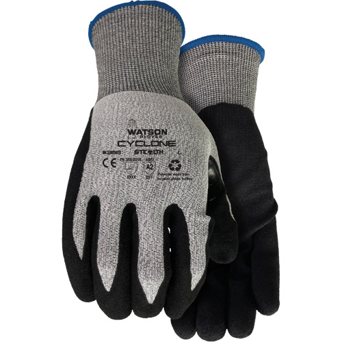 Gants r&eacute;sistant &agrave; la coupe 388 Stealth Cyclone, Taille T-petit, Calibre 18, Rev&ecirc;tement Nitrile, Enveloppe en PEHP/Polyester, ASTM ANSI niveau A2/EN 388 niveau 3 Pryde Industrial Inc.