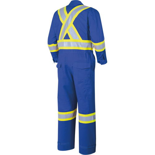 7704T FR-Tech&reg; Arc-Rated Coverall, Size 40 (Tall), Royal Blue, 10 cal/cm² Pryde Industrial Inc.