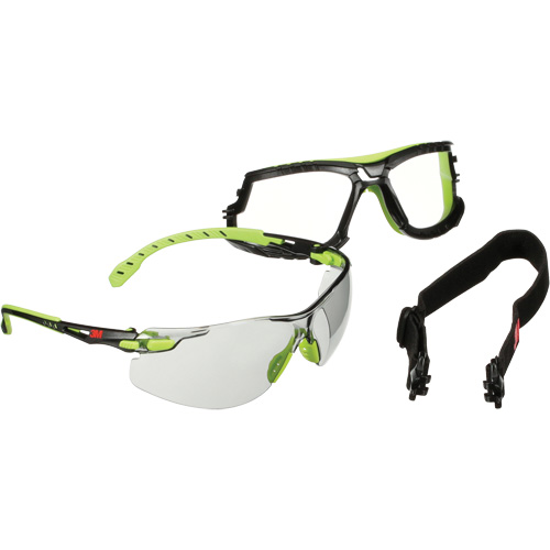 Lunettes de s&eacute;curit&eacute; de la s&eacute;rie Solus 1000, Lentille Gris, Antibu&eacute;e/Anti-&eacute;gratignures, ANSI Z87+/R&eacute;pond ou surpasse la norme CSA Z94.3 Pryde Industrial Inc.