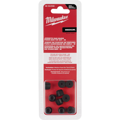 Medium Jobsite Ear Buds Ear Tip Kits Pryde Industrial Inc.