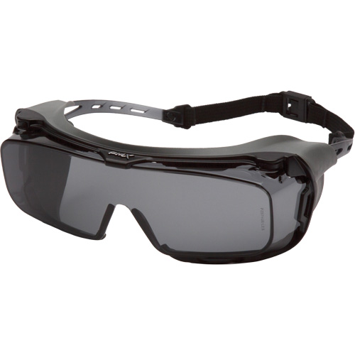 Lunettes &agrave; coques de s&eacute;curit&eacute; Cappture Plus, Lentille Gris, Antibu&eacute;e, Ventilation Ferm&eacute; Pryde Industrial Inc.