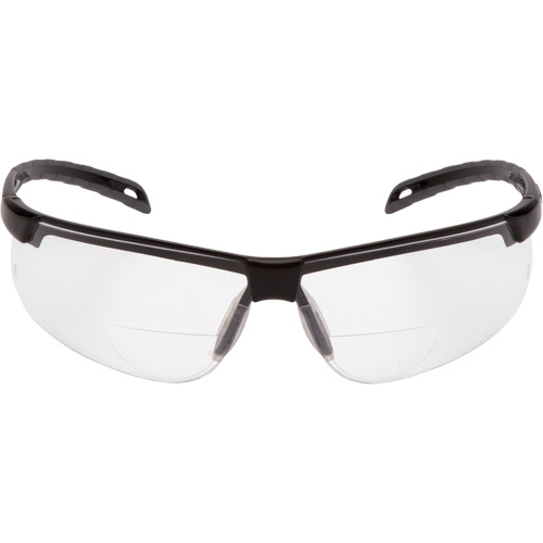 Lunettes de lecture H2MAX avec monture noire, Antibu&eacute;e, Transparent, Dioptrie 2,0 Pryde Industrial Inc.