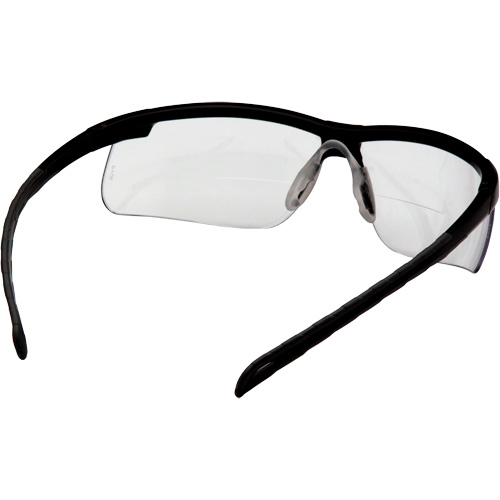 Lunettes de lecture H2MAX avec monture noire, Antibu&eacute;e, Transparent, Dioptrie 2,0 Pryde Industrial Inc.