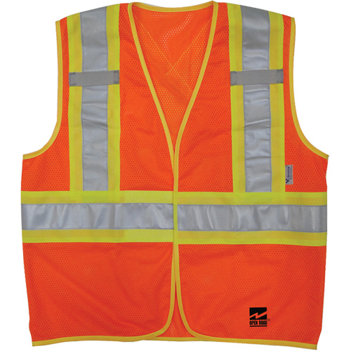Open Road&reg; “BTE” Vest, High Visibility Orange, Medium/Small Pryde Industrial Inc.