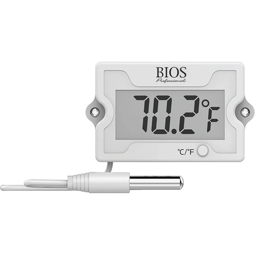 Panel Mount Thermometer, Contact, Digital, -58-230°F (-50-110°C) Pryde Industrial Inc.