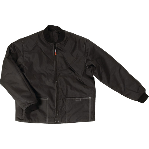 Ripstop 4-in-1 Safety Jacket, Polyester, Black, Small Pryde Industrial Inc.