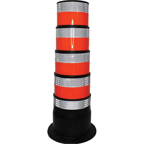 D&eacute;lin&eacute;ateur, Hauteur 47,25", Orange/Blanc Pryde Industrial Inc.
