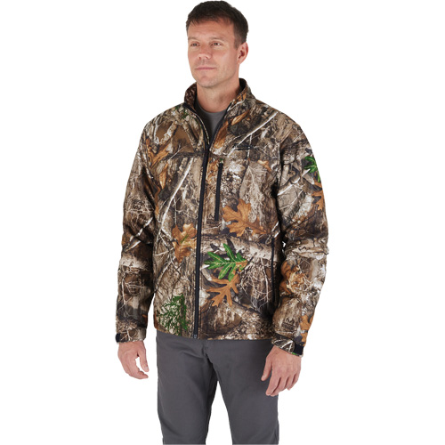 Veste chauffante M12 QuietShell avec pile, Hommes, Petit, Multicolore Pryde Industrial Inc.