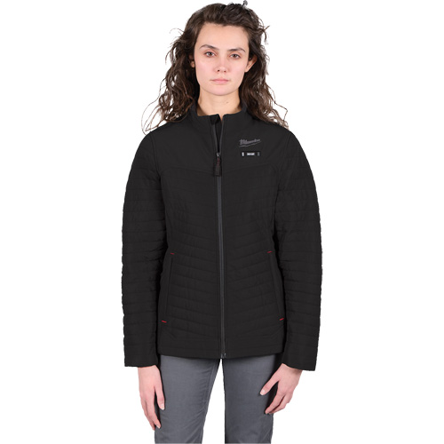 Manteau chauffant M12 Axis avec pile, Femmes, Grand, Noir Pryde Industrial Inc.