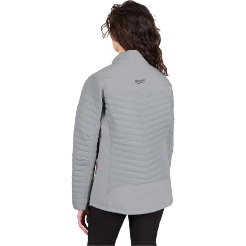 Manteau chauffant M12 Axis avec pile, Femmes, Petit, Gris Pryde Industrial Inc.