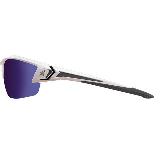 Khor G2 Safety Glasses, Blue Mirror Lens, Anti-Scratch/Polarized, ANSI Z87+/MCEPS GL-PD 10-12/Meets/Exceeds CSA Z94.3 Pryde Industrial Inc.