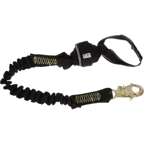 Shock Absorbing Arc Flash Web Lanyard, 6', Snap Hook Center, Choke-Off Loop Leg Ends, Kevlar&reg;/Nomex&reg; Pryde Industrial Inc.