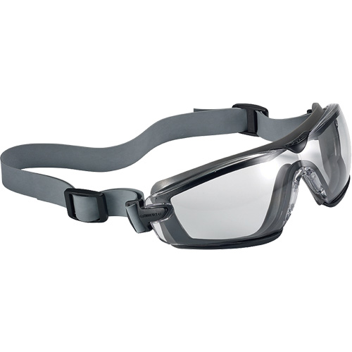 Lunettes de s&eacute;curit&eacute; compactes Cobra TPR, Lentille Transparent, Antibu&eacute;e/Anti-&eacute;gratignures, Ventilation Ferm&eacute; Pryde Industrial Inc.