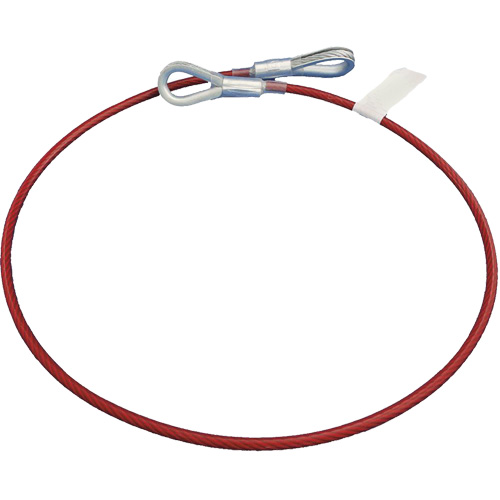 AS-21000-6 PeakWorks&reg; 6' Cable Anchor with Eye-End Configuration, Sling Pryde Industrial Inc.