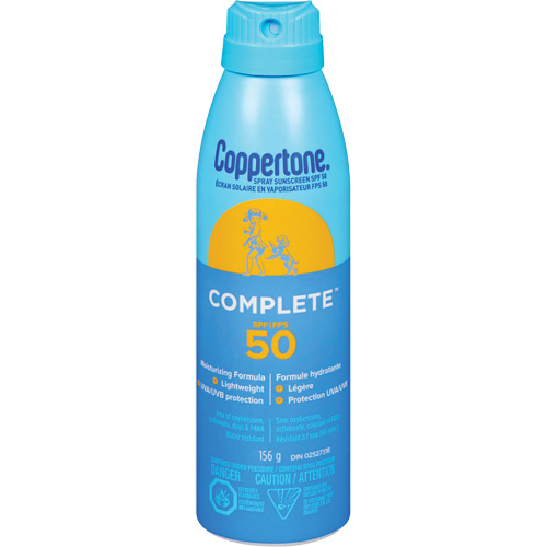 Coppertone&reg; Complete Sun Protection, SPF 50, Spray Pryde Industrial Inc.