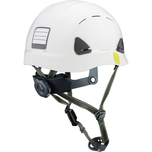 Fibre Metal Climbing Style Safety Helmet, Meets CSA Type 2, Ratchet Suspension, Vented Pryde Industrial Inc.