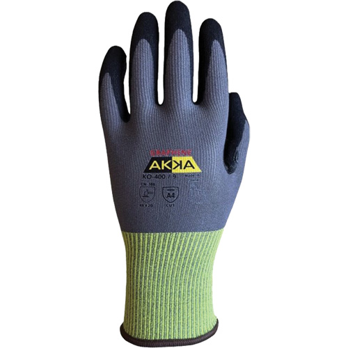 Gants r&eacute;sistants &agrave; la coupe interm&eacute;diaires KO-400, Taille 6, Calibre 15, Rev&ecirc;tement Nitrile, Enveloppe en Nylon/PEHP/Spandex/Graph&egrave;ne, ASTM ANSI niveau A4/EN 388 niveau D Pryde Industrial Inc.