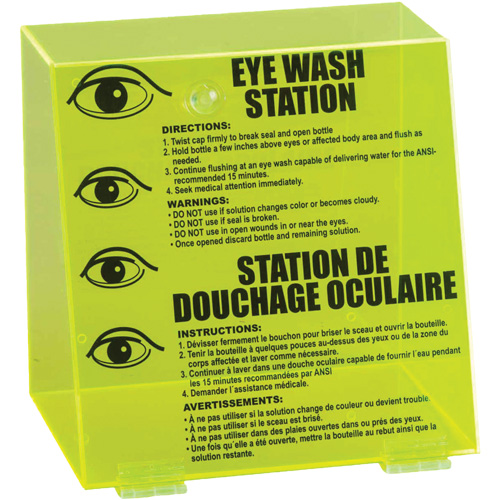 Poste de douche oculaire, Simple Pryde Industrial Inc.
