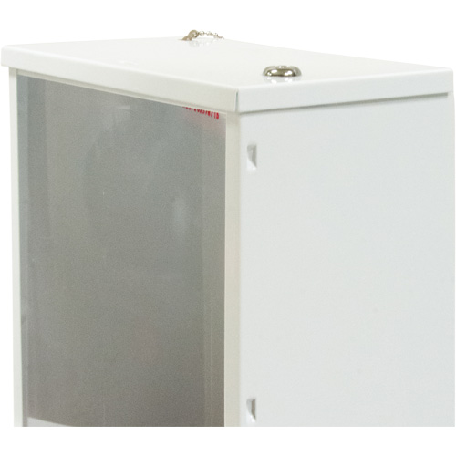 Armoire d'usage l&eacute;ger pour extincteur, 10" la x 24" h x 6" p Pryde Industrial Inc.