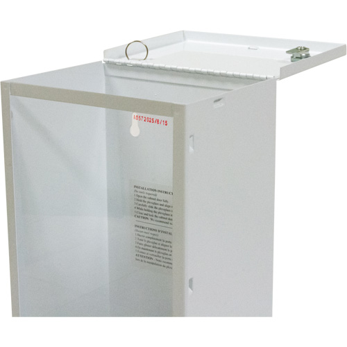 Armoire d'usage l&eacute;ger pour extincteur, 10" la x 24" h x 6" p Pryde Industrial Inc.